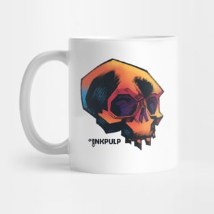 Psychedelic Inkpulp Skull 1 Mug